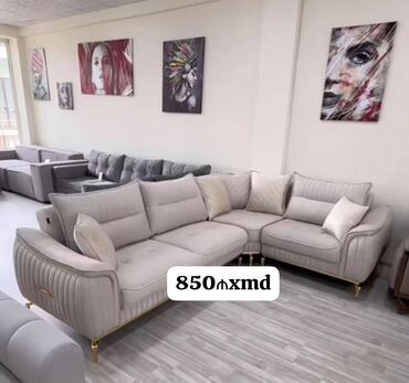 Masa və oturacaq dəstləri: Künc divan, Yeni, Açılan, Bazalı, Parça, Şəhərdaxili pulsuz çatdırılma