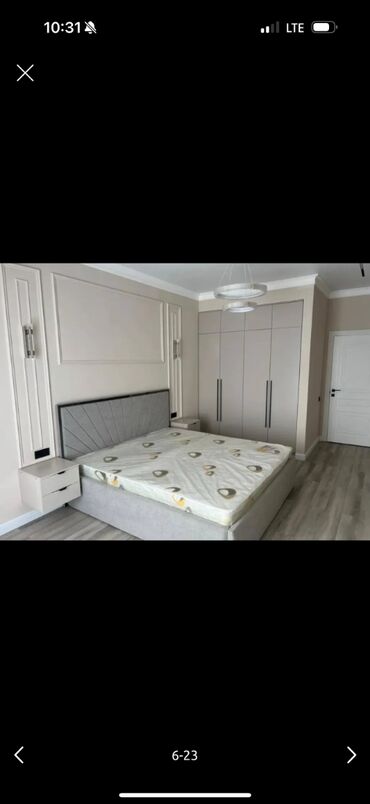 ак жол раздольное: 2 комнаты, 62 м², Элитка, 6 этаж, Евроремонт