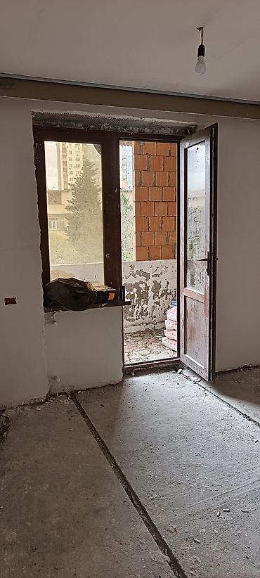 bal: Ağ-qəhvəyi çərçivəli plastik pəncərə və balkon qapısı dəsti - — 3