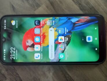 чехлы для телефон: Redmi, Redmi Note 8, Колдонулган, 32 ГБ, түсү - Көк, 2 SIM