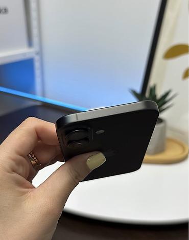 iphone 16 qiyməti: IPhone 16, 128 GB, Qara, Face ID, Simsiz şarj, Sənədlərlə — 7