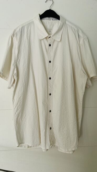 koynek: Köynək, Calvin Klein, 2XL (EU 44), rəng - Ağ