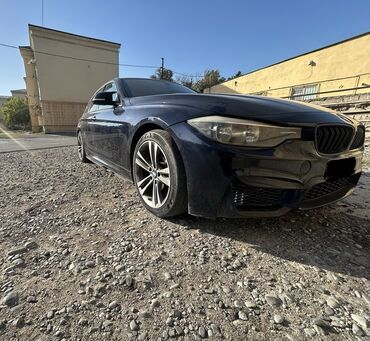 BMW: BMW 3 Seriyası sedan – M paketli görünüş, qara eksteryer və dəri — 9