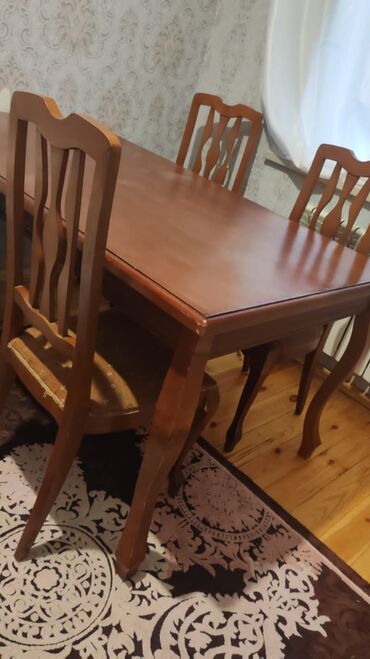 Restoran mebeli: Qonaq otağı üçün, İşlənmiş, 4 stul lalafo.az -da Restoran mebeli: Qonaq otağı üçün, İşlənmiş, 4 stul