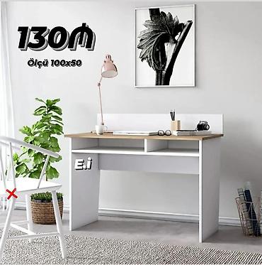luna çalışma masası: Düz masa, Stulsuz, Polkalı, Siyirməsiz, Sadə laminat — 1