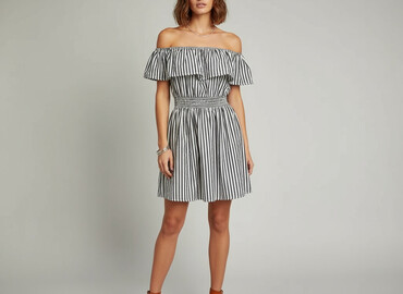 spódnice midi falbany: Women`s dress, size S