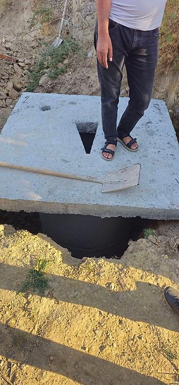 Железобетонные (ЖБИ) кольца для септика: Город Кызылкия Прочное бетонное кольцо, предназначенное для — 10