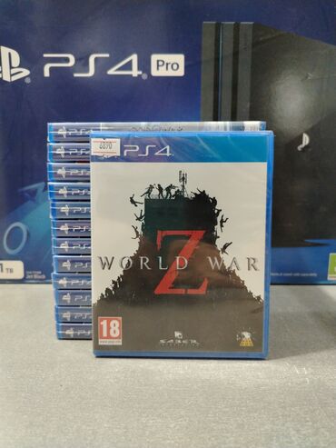 pileteler: Ps4 üçün world war z oyun diski. Tam yeni, original bağlamada