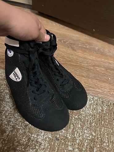 Кроссовки и спортивная обувь: Борцовки GREEN HILL - Модель: классические высокие борцовки с — 4