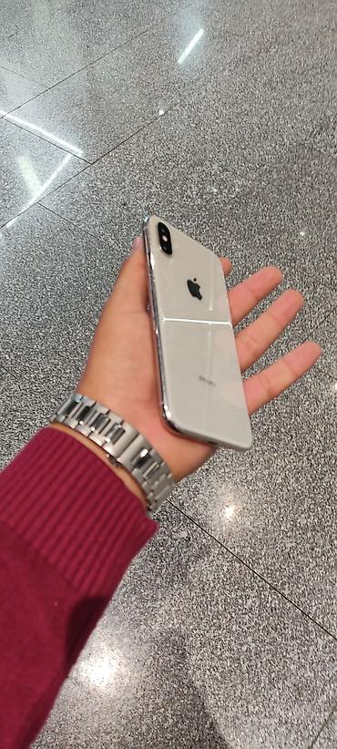 IPhone XS, 256 ГБ, цвет Silver - Экран 5.8", OLED Super Retina с