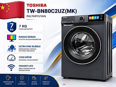eos 600d canon: Paltaryuyan maşın Toshiba, 8 kq, Yeni, Avtomat, Qurutmasız, Kredit yoxdur, Ödənişli çatdırılma — 3