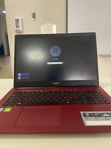 Acer: Acer Aspire 3 qırmızı noutbuk - 15.6" ekran, nazik çərçivə - Tam — 2
