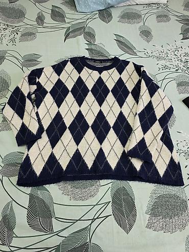 свитер: Argentin naxışlı sviter - Model: klassik argyle (romb) naxışlı - — 1