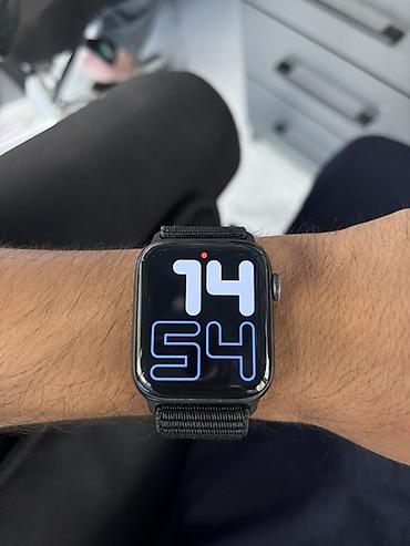 bluetooth aux: Apple Watch SE (1-го поколения), 44 мм - Корпус: алюминий, цвет — 4