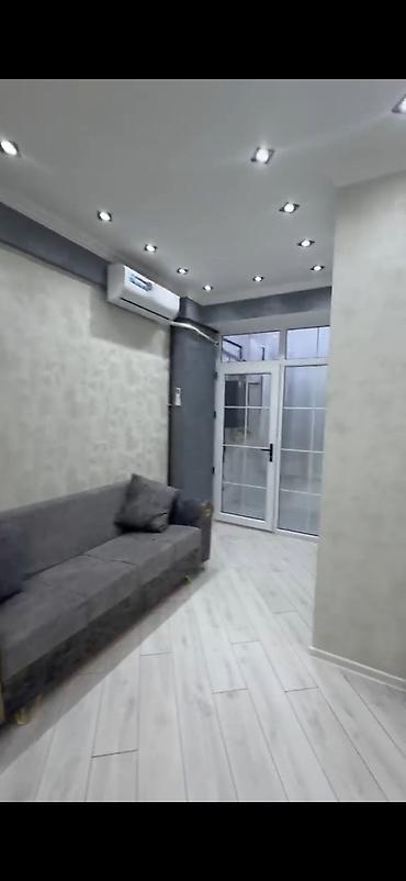 kirayə hövsan: Gənc ailə üçün mənzil – 32 kv.m Qazlı, lifti olan binada, tam mebellə — 1