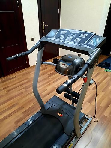 qaçış daroşkası: "Treadmill" qaçış trenajoru. Aparat yaxşı vəziyyətdədir. Konsol — 1