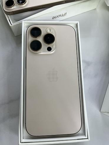 IPhone 16 Pro 256гб (цвет золотистый коробка документ имеется АКБ 91%