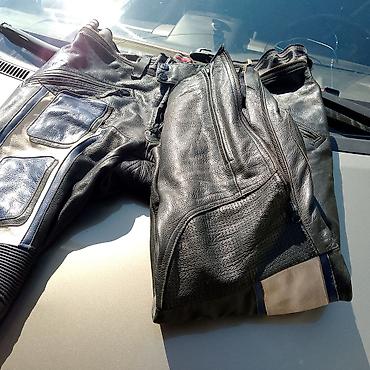 Moto geyim: Moto şalvar – AXO dəri yarış/protective model ölçü 2XL ünvan Razin — 4