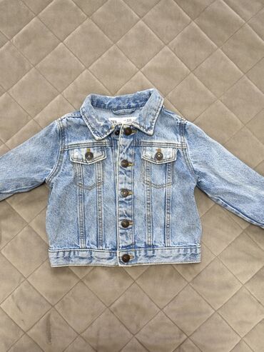 Xodunoklar: Zara Baby cins gödəkçə - Ölçü: 9–12 ay (80 sm) - Material: klassik