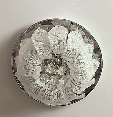 gizli işıq tavan: Çılçıraq, 6 lampa, Şüşə — 1