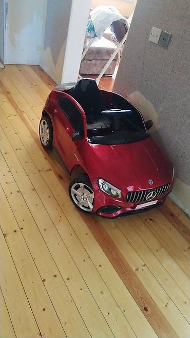 Uşaq dünyası: Uşaq üçün elektrikli minik avtomobili – Mercedes üslubunda, qırmızı — 1