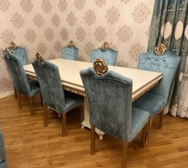 Табуретки: Для гостиной, Б/у, 8 стульев