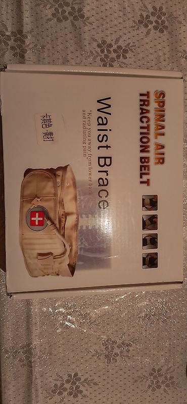 tibbi papaq: Məhsul: Spinal Air Traction Belt – Waist Brace İstifadə olunmayıb — 3