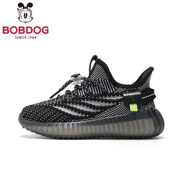 обувь для борьбы детская: Детские кроссовки BOBDOG - Цвет: черный - Верх: дышащий