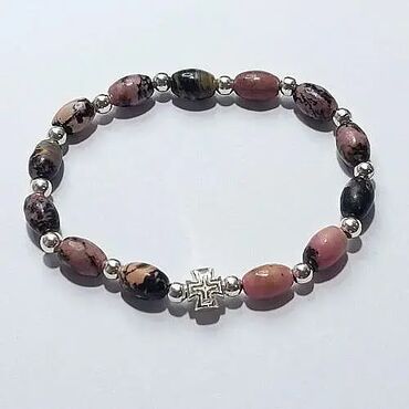 Narukvice: Podesiva narukvica, Handmade, Materijal: Perlice, Srebro — 4