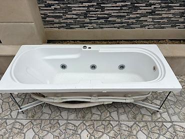 elekt: Hidromasajlı akril vannа - Material: ağ akril, sürüşməyə davamlı — 2