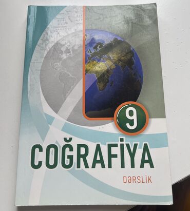 Coğrafiya: Cografiya derslik 9-cu sinif. 5 azn yeni kimidir