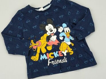 bluzki w grochy zalando: Bluzka, Disney, 2-3 lat, 92-98 cm, stan - Dobry