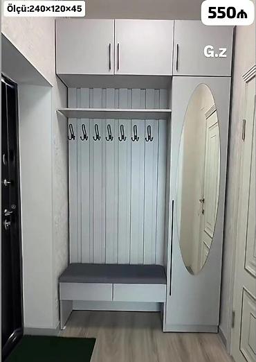 perla dolab: Yeni, 1 qapı, Güzgülü, Açılan, Düz dolab — 1