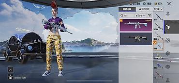 giyim: PUBG Mobile oyun hesabı – müxtəlif nadir skinlər və laboratoriya — 1