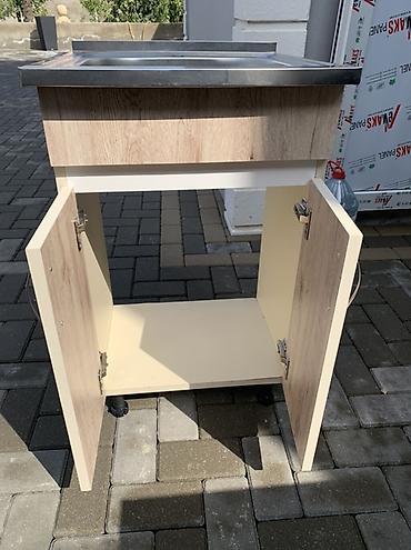 Ev və bağ: Mətbəx moydadırı – paslanmayan polad lavabo ilə - Üst hissə — 3