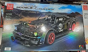 dede oyuncaq: Konstruktor lego "Pultlu Mustang" 🏎 🔹️Həm pult 🎮, həm də telefondan — 7