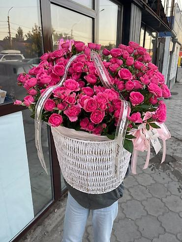 цветы розы акции: 🌸 Свежие цветы 24/7 с доставкой по Бишкеку! Букеты, корзины — 8