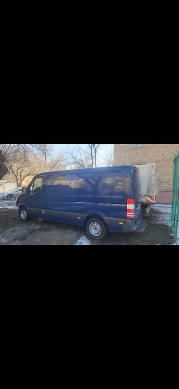 продаю рога: Mercedes-Benz Sprinter, синий фургон/грузовой микроавтобус. Кузов: - — 3