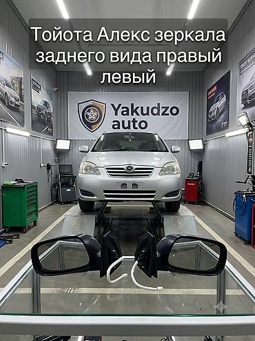 2003: Зеркала заднего вида для Toyota Allex (Тойота Алекс), 2003 год — 1