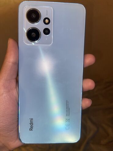 Xiaomi: Xiaomi Redmi Note 12, 128 GB, rəng - Mavi, 
 Zəmanət, Sensor, Barmaq izi