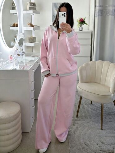 Gornji i donji deo: 💫Ženski komplet trenerke – dvoslojni pliš/futer izgled, udoban i — 10