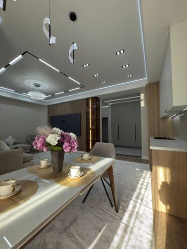 ала арча отель: 2 комнаты, 85 м², Элитка, 11 этаж, Дизайнерский ремонт