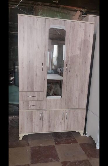 Dolablar: Yeni, Açılan, 3 qapılı Düz dolab, Qarderob, paltar dolabı, Azərbaycan — 11