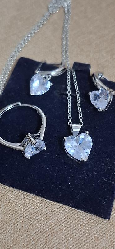 Bijuteriya dəstləri: Dest. Sterling gumushu — 4