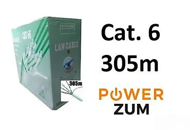 Druga oprema za računare i laptopove: Mrežna oprema i IT dodaci – širok asortiman - LAN kabl Cat.6 u kutiji — 4