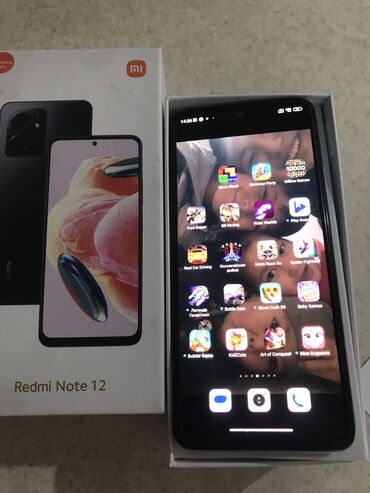 лучшая копия apple watch 6: Redmi, Redmi 12, Б/у, 256 ГБ, цвет - Голубой
