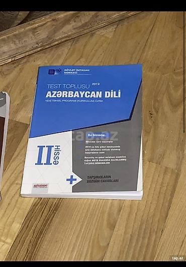 Testlər: Azərbaycan dili Testlər 9-cu sinif, DİM, 2-ci hissə, 2019 il — 1