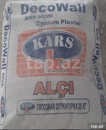 kisə xaral: DecoWall KARS Alçı – gips əsaslı suvaq qarışığı - Təyinat: daxili — 1