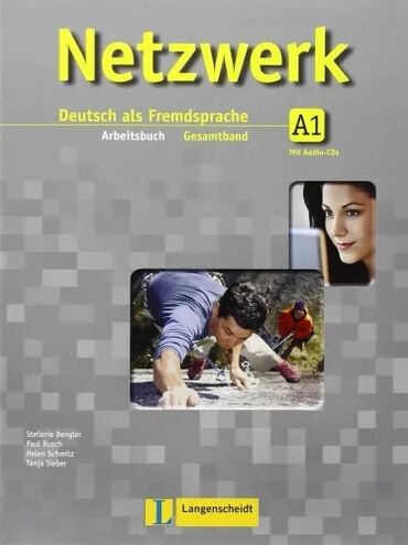 Часы для дома: Netzwerk A1 Arbeitsbuch mit 2 Audio-CDs Состояние — хорошее