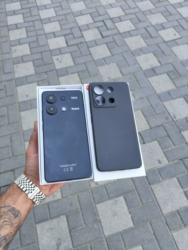 redmı not 8: Xiaomi Redmi Note 13, 128 GB, rəng - Qara, 
 Düyməli, Barmaq izi
